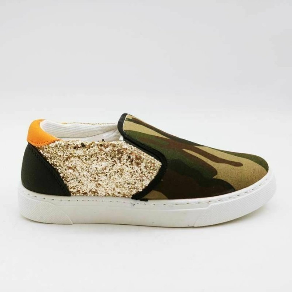 AMS Layla-8 Sneakers Shoes Multicolor Camo 6‎